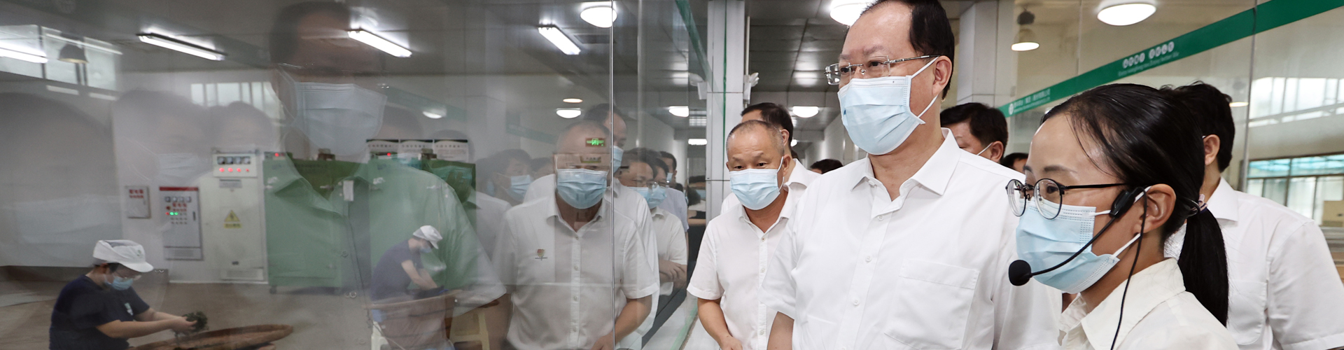 毛偉明省長調研湘豐茶業:讓“一片葉子“富裕更多百姓 毛偉明省長調研湘豐茶業:讓“一片葉子“富裕更多百姓